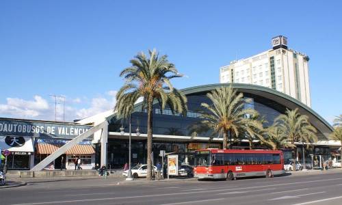 Valencia Bus Station Exterior