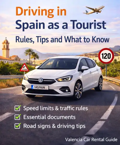 Guide for tourist about driving in Spain