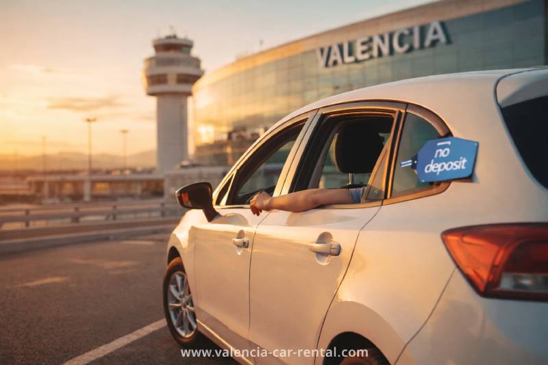 No deposit Car Rental Valencia airport